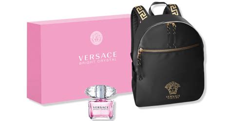 versace backpack perfume|free versace backpack with perfume.